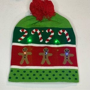 LED Light Up Holidays Hat